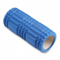 Ролик массажный для йоги INDIGO PVC IN233 33*14 см Синий